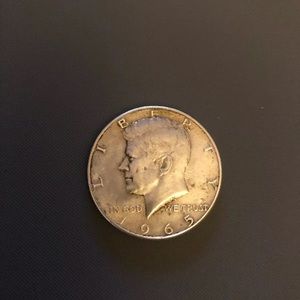 1965 Kennedy 50 cent piece